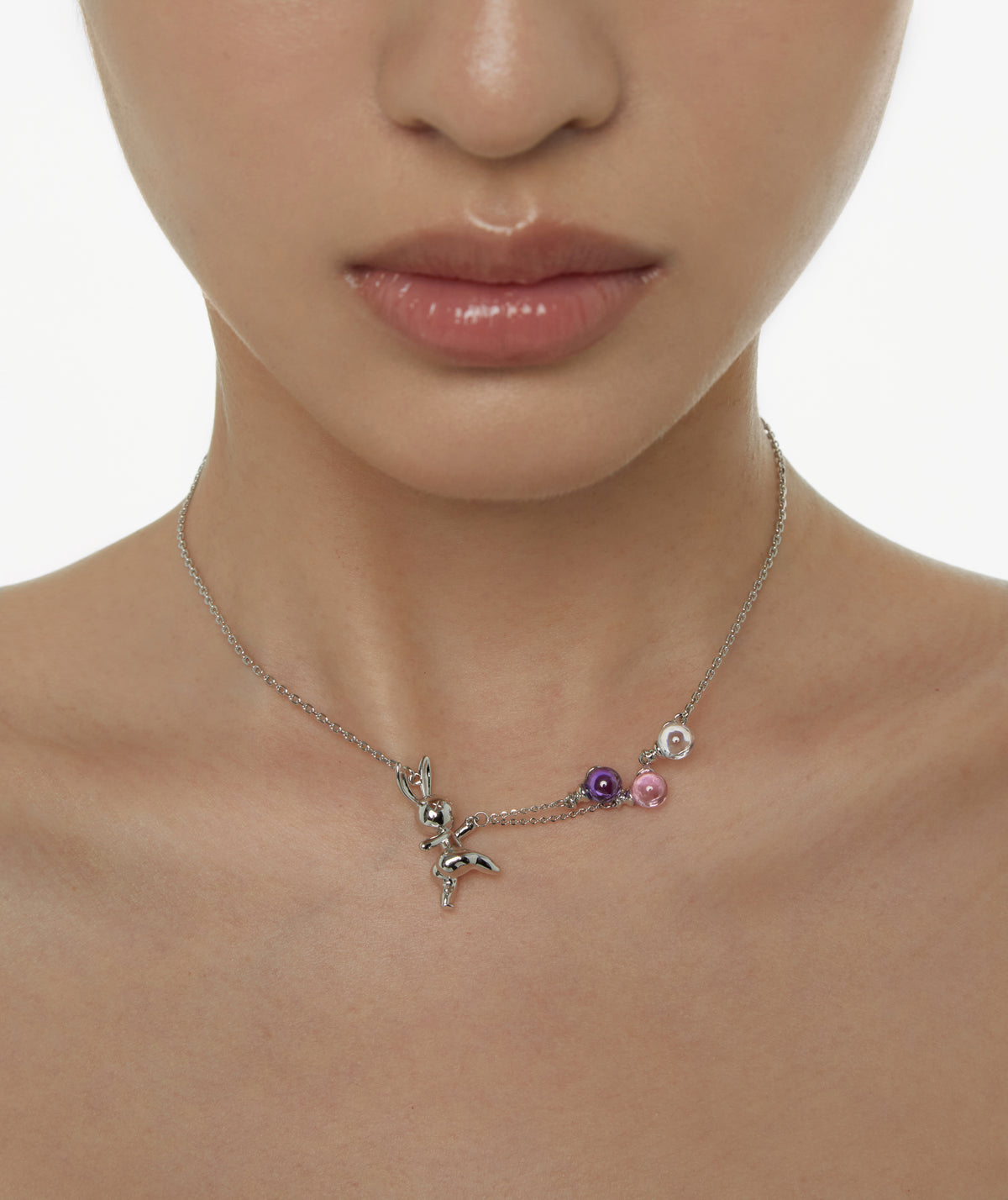 BOONEE-Bunny & Balloons Necklace