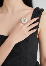 MOON WILD-Ripple Bloom Ring