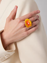 daartemis-Sunfire Bloom Adjustable Ring