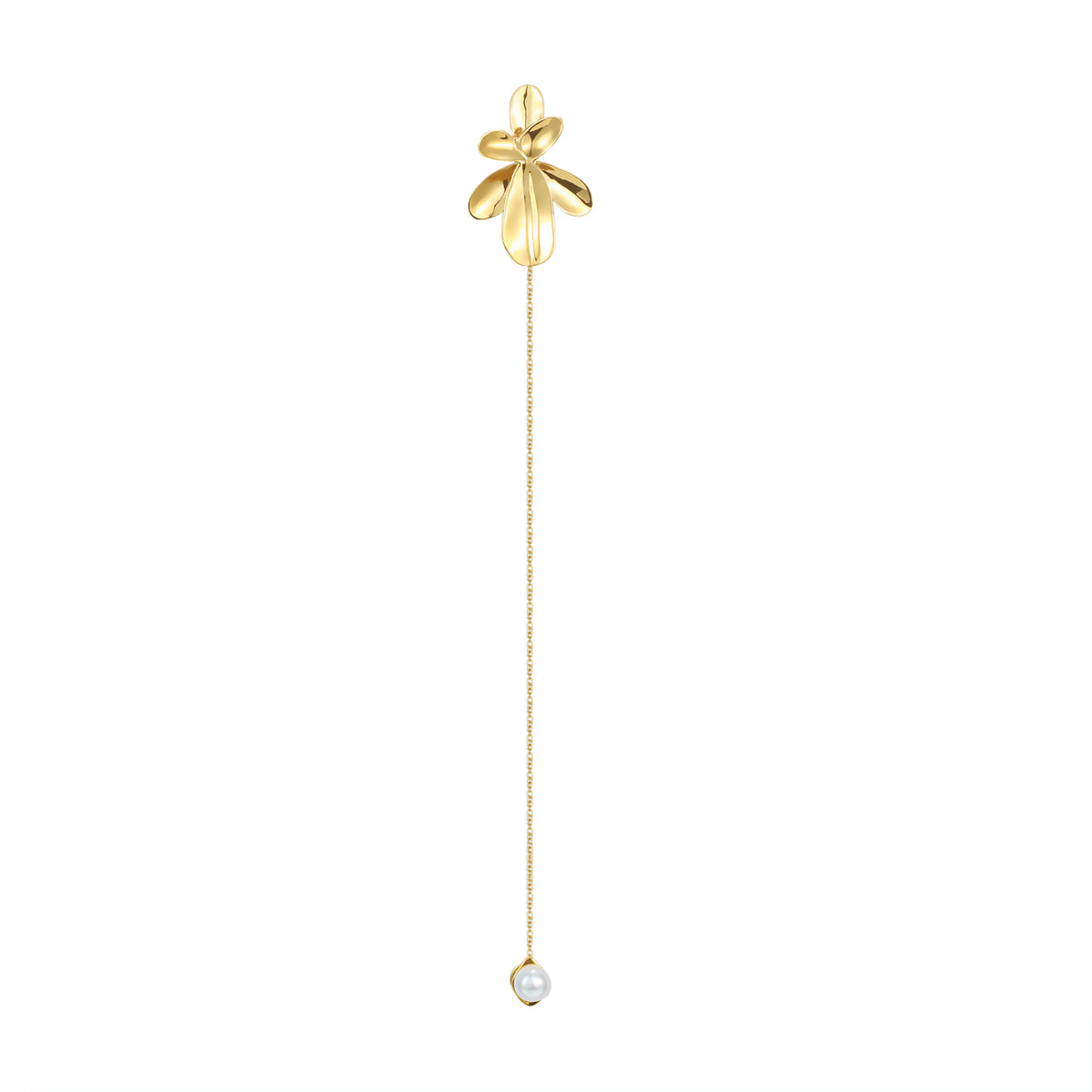 daartemis-Golden Bloom Versatile Pearl Brooch