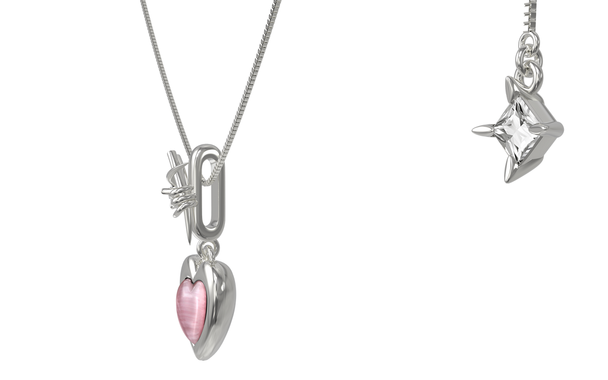 BOONEE-Roseheart Thorn Necklace