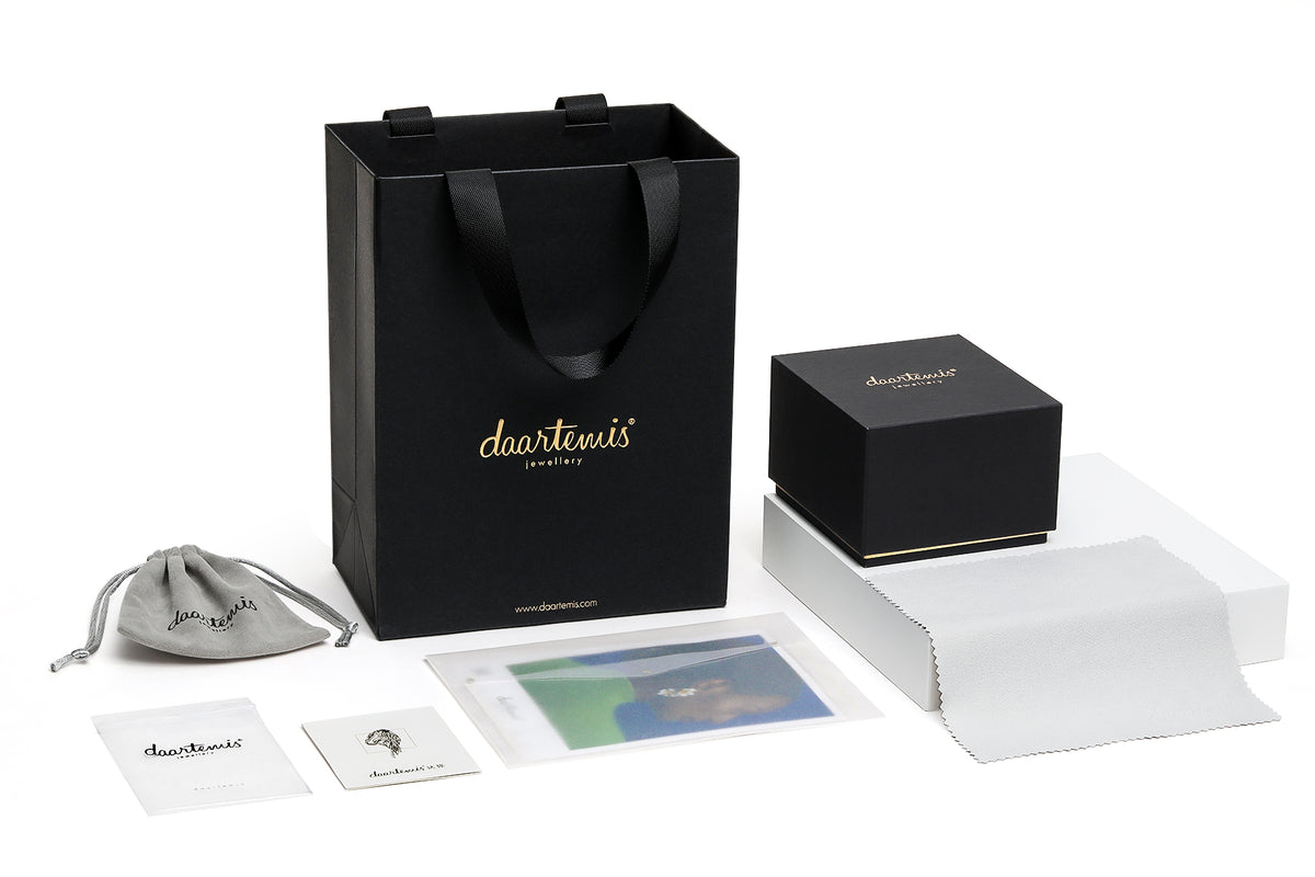 daartemis-Textured Gold Fold Ring