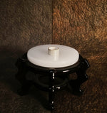 SERIOUSLY NEW-Ivory Houndstooth Ring