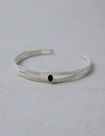 SERIOUSLY NEW-Silk Weave Gem Bangle