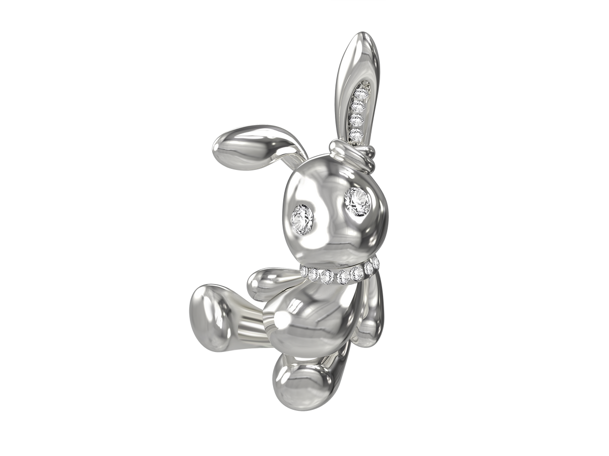 BOONEE-Whimsical Bunny Stud Earrings