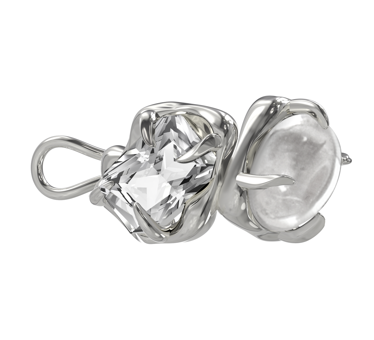 BOONEE-Glimmering Crystal Ear Cuff