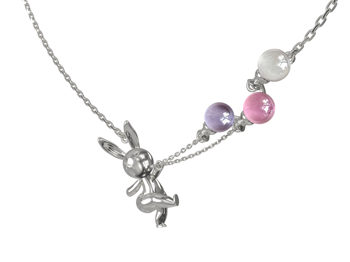 BOONEE-Bunny & Balloons Necklace