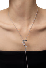 BOONEE-Teardrop Pull Chain Necklace