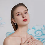 CIGALONG-Silhouette Bloom Drop Earrings