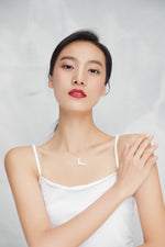 CIGALONG-Victorian Corner Pendant Necklace