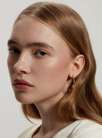 CIGALONG-Stone Shore Hoop Earrings