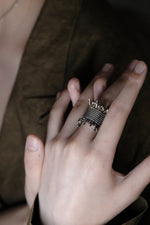 SERIOUSLY NEW—Dual Fringe Adjustable Ring