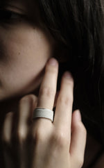 SERIOUSLY NEW-Tactile Weave Ring