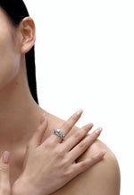 BOONEE-Twisted Thorn Open Ring