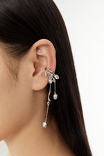 BOONEE-Blooming Tulip Drop Ear Cuff