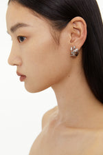 BOONEE-Tulip Bud Curve Earrings