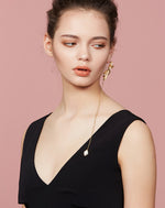 daartemis-Golden Bloom Versatile Pearl Brooch