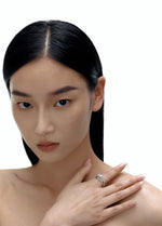 BOONEE-Twisted Thorn Open Ring