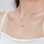 CIGALONG-Victorian Corner Pendant Necklace