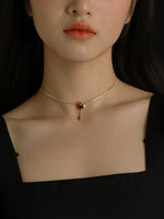 MOON WILD-Heart Bleed Pendant Necklace