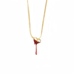 MOON WILD-Heart Bleed Pendant Necklace