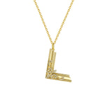 CIGALONG-Victorian Corner Pendant Necklace