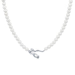 CIGALONG-Pearl Bloom Necklace