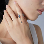 MOON WILD-Falling Starlight Ring